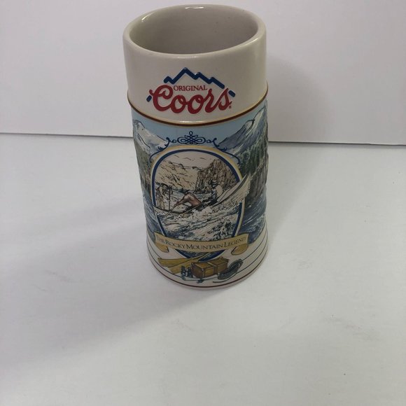 Coors Other - Coors Rocky Mountain  Legend Series Beer Stein